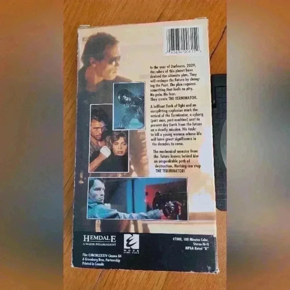 The Terminator 1984 VHS Cassette  Schwarzenegger I'll be Back! - Picture 4 of 5